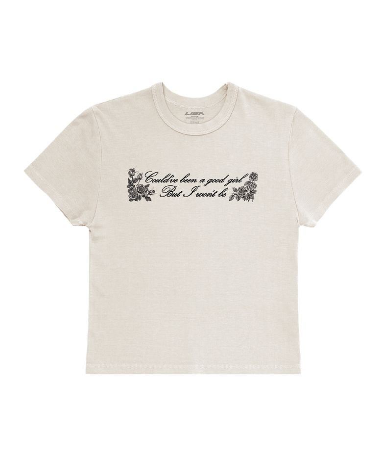 [公式] BLACKPINK LISA 1st SOLO ALBUM [Alter Ego] POP-UP STORE MD : SUNNI CROP T-SHIRTS 6,217円