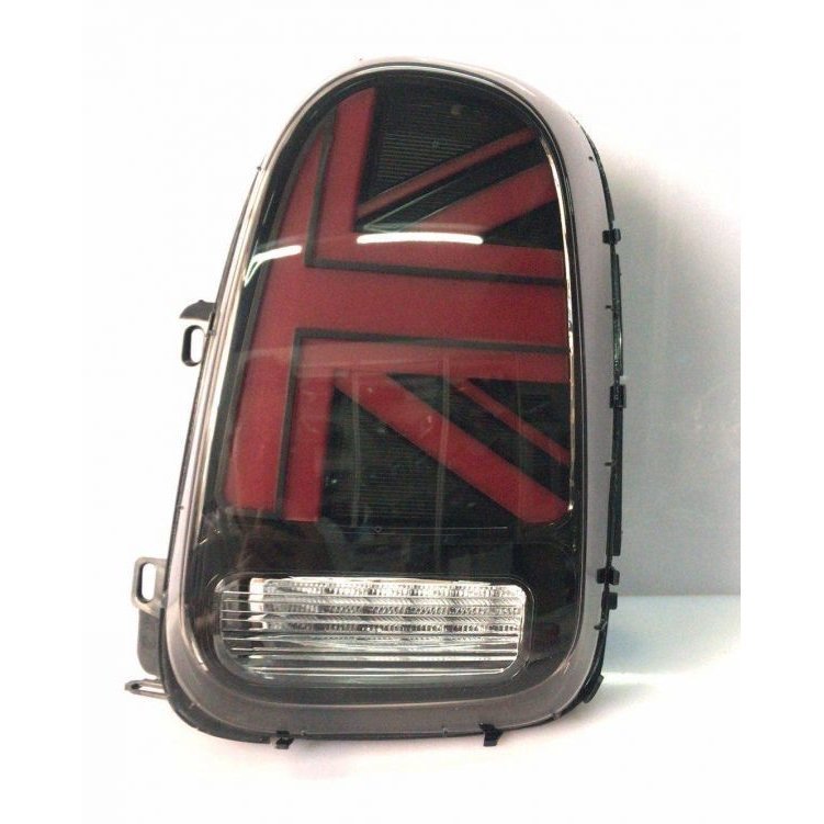 BMW MINI F60 シーケンシャル ウィンカー ファイバー LED テールランプ テールライト レッドブラック ユニオンジャック ２Ｐ