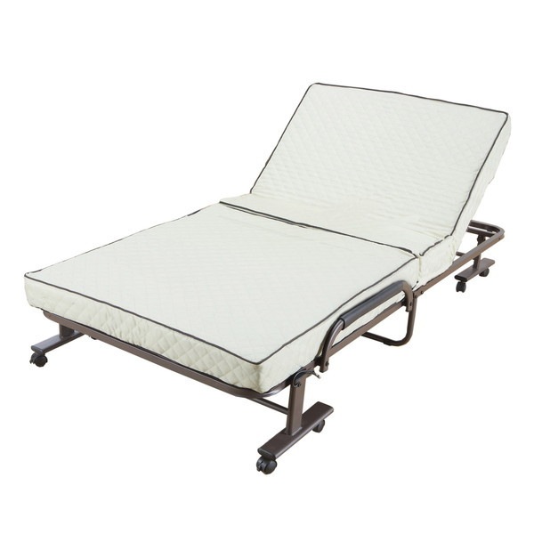 サンハーベスト コンパクト 折りたたみ ベッド ショートシングル アイボリー TS-801-2S(IV) メーカー直送 16,635円