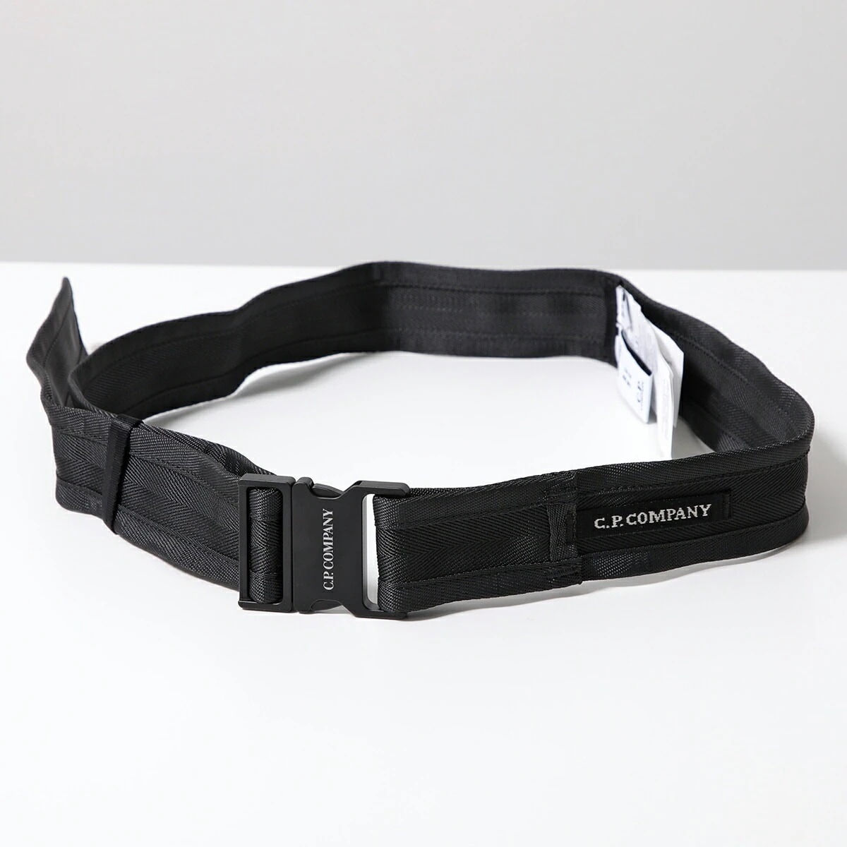 C.P.COMPANY シーピーカンパニー ベルト HERRINGBONE TAPE 18CMAC305A 110243A メンズ ロゴ 刺繍 999 【mega】