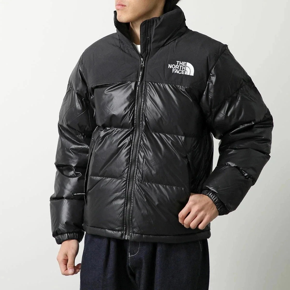 THE NORTH FACE WHITE LABEL ザノースフェイス ホワイト レーベル 中綿ジャケット NUPTSE ON BALL JACKET NJ3N
