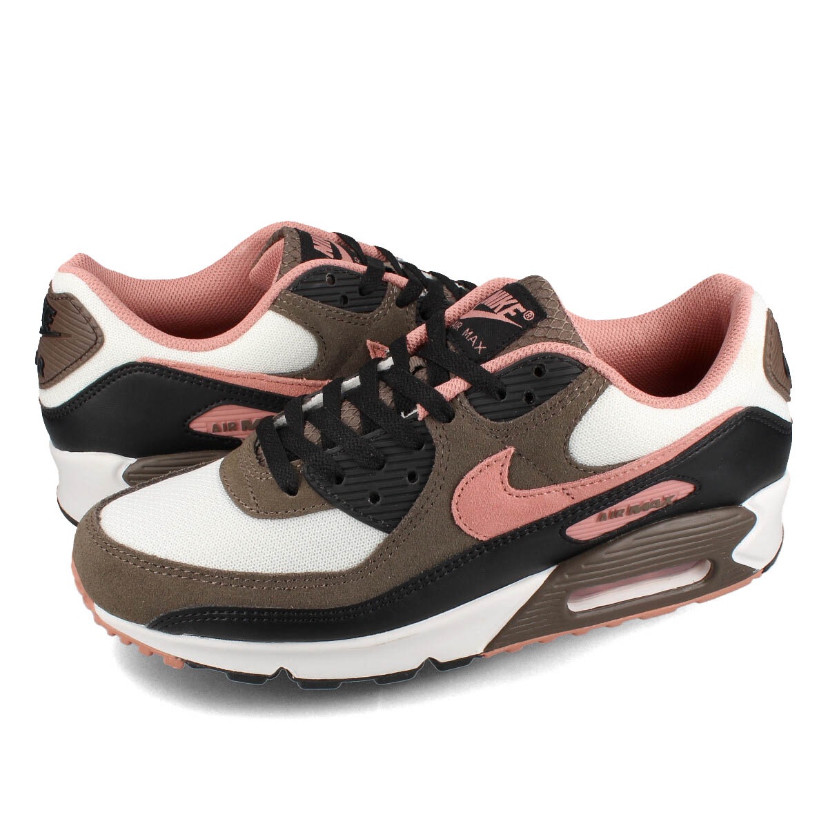 NIKE AIR MAX 90 SUMMIT WHITE/RED STARDUST/IRONSTONE