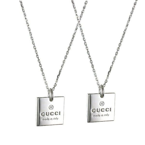 Qoo10] GUCCI グッチ ペアネックレス 結婚