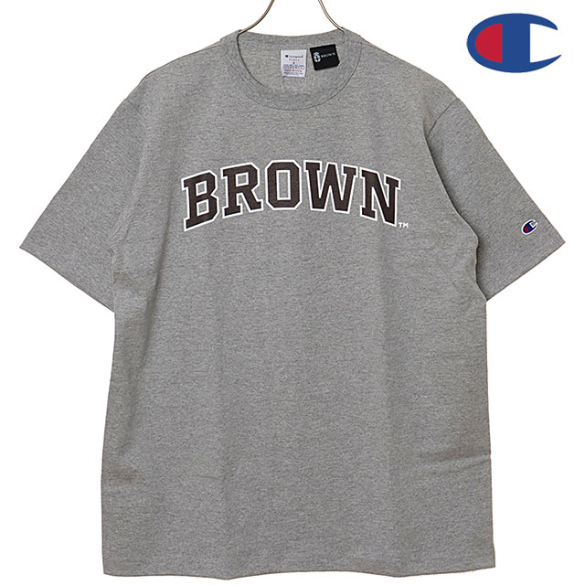 メール便 MADE IN USA Tシャツ メンズ T1011 [C5-D305] トップス 半袖 ヘビーウェイトコットン カレッジTee BROWN グレー SILVER-GRAY 正規取扱店