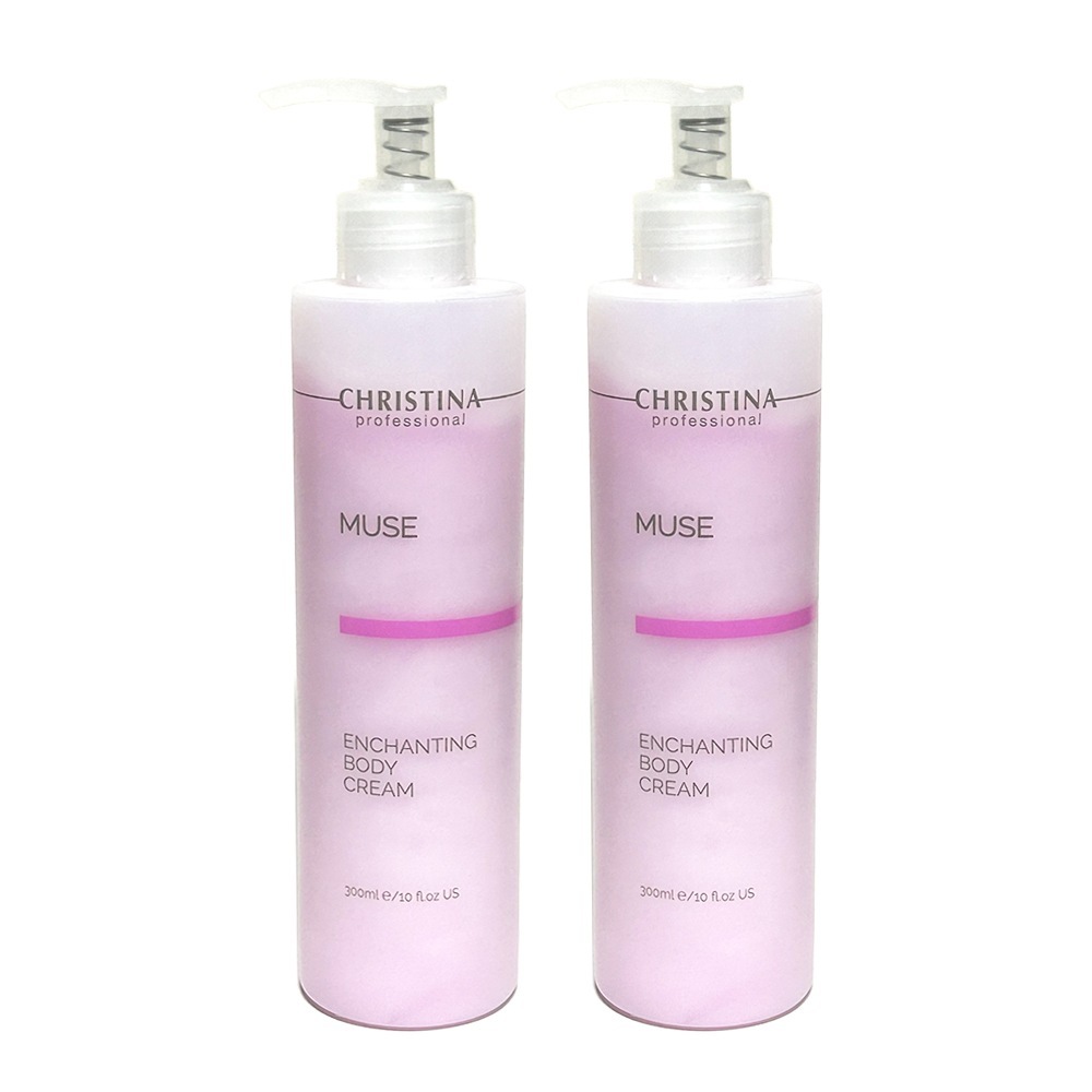 CHRISTINA ミューズ エンチャンティング ボディクリーム 300ml×2個　MUSE Eボディクリーム