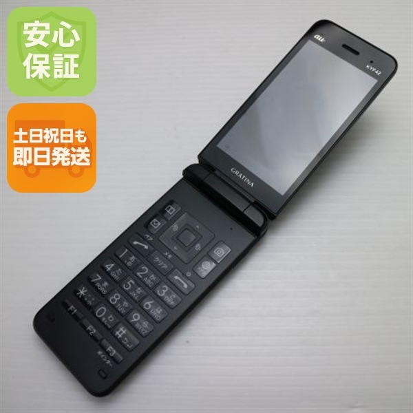 美品 GRATINA KYF42 ブラック 白ロム 本体 即日発送 土日祝発送OK 17
