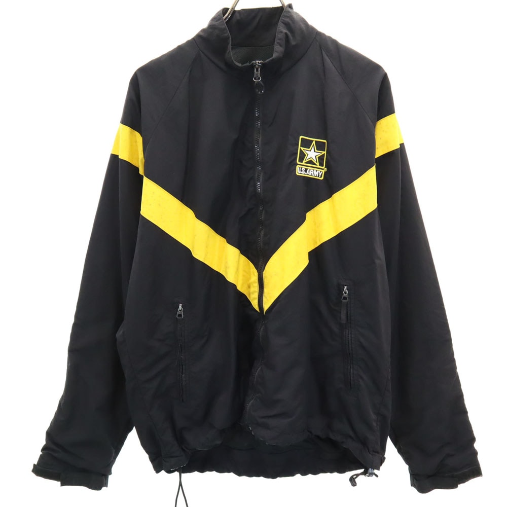 アメリカ軍 2016年 トレーニング PT ジャケット M ブラック US ARMY トレーニング メンズ