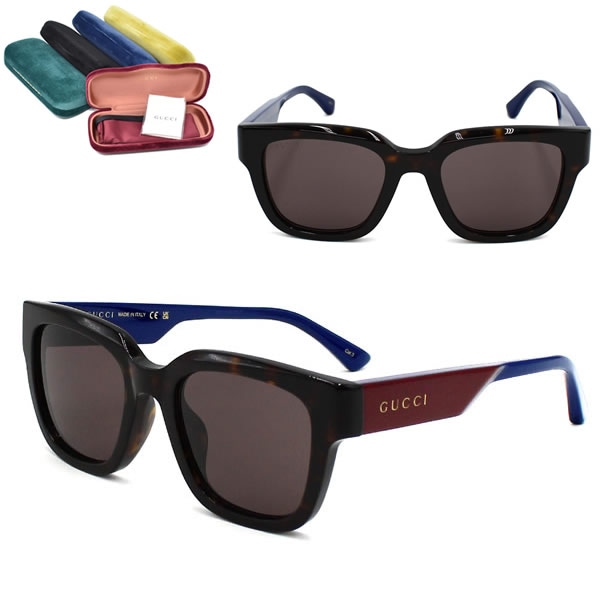 サングラス GG1670SK-002 サングラス アジアンフィット ハバナ グレー メンズ レディース ユニセックス