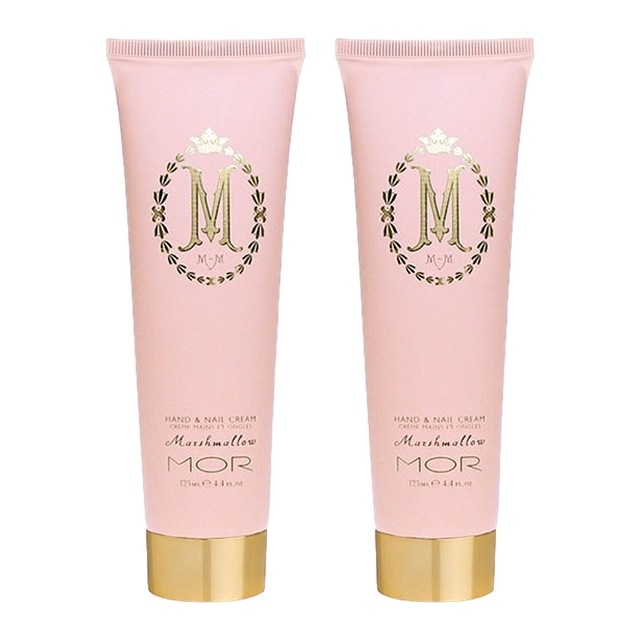 マシュマロ ハンド＆ネイルケアクリーム 125mL x 2 お得な2個セット