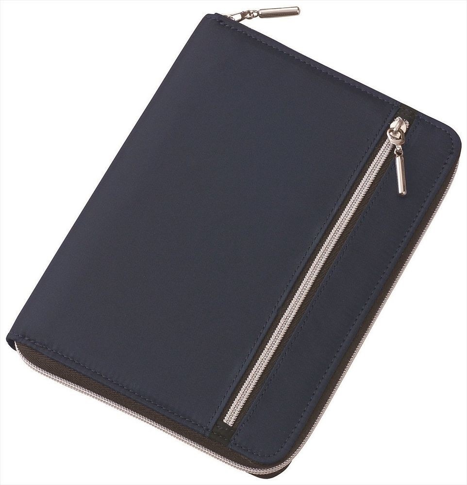 （まとめ買い）Nilon マルチカバーノート B6 ネイビー CN162K [x3]