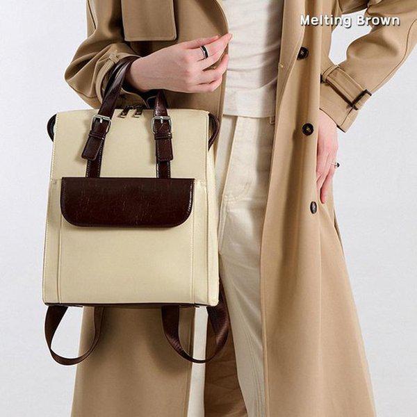 女性用スクエアバックパック会社員用バッグ RL36