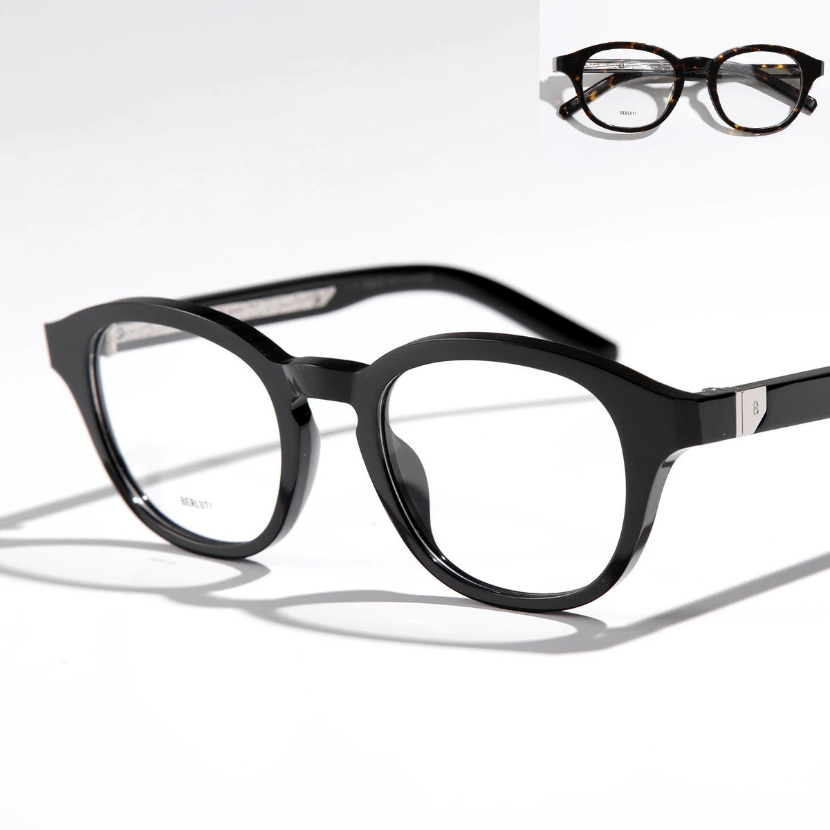 Berluti ベルルッティ メガネ BL50005I メンズ ボストン型 伊達メガネ ダテ 眼鏡 めがね アイウェア カラー2色