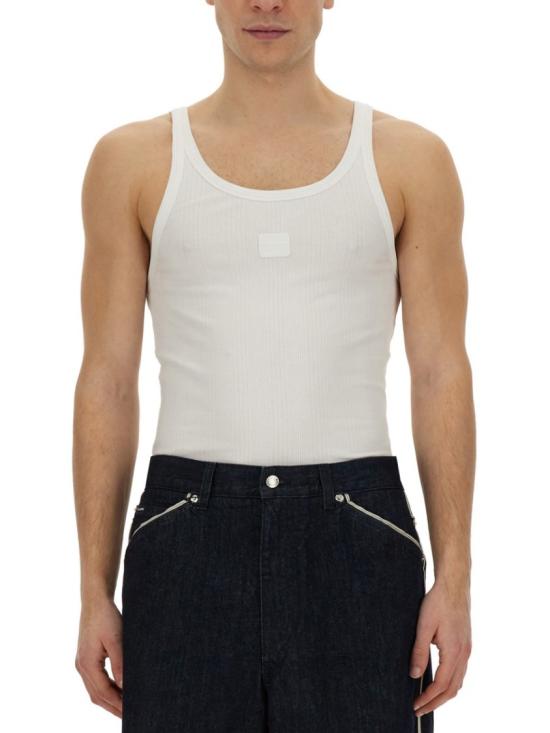 DOLCE & GABBANA Men T-Shirts G8PA8T FUGSIW0800 White