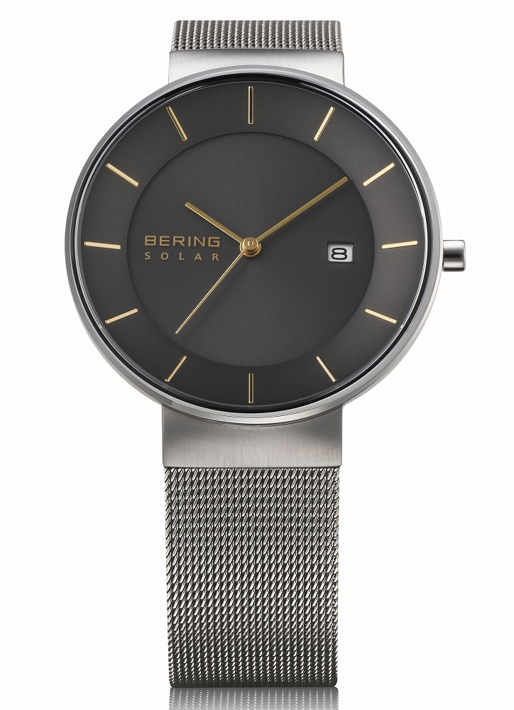 BERING 【国内正規品】Scandinavian Solar 日本別注モデル ソーラー ユニセックスタイプ 14639-003-J