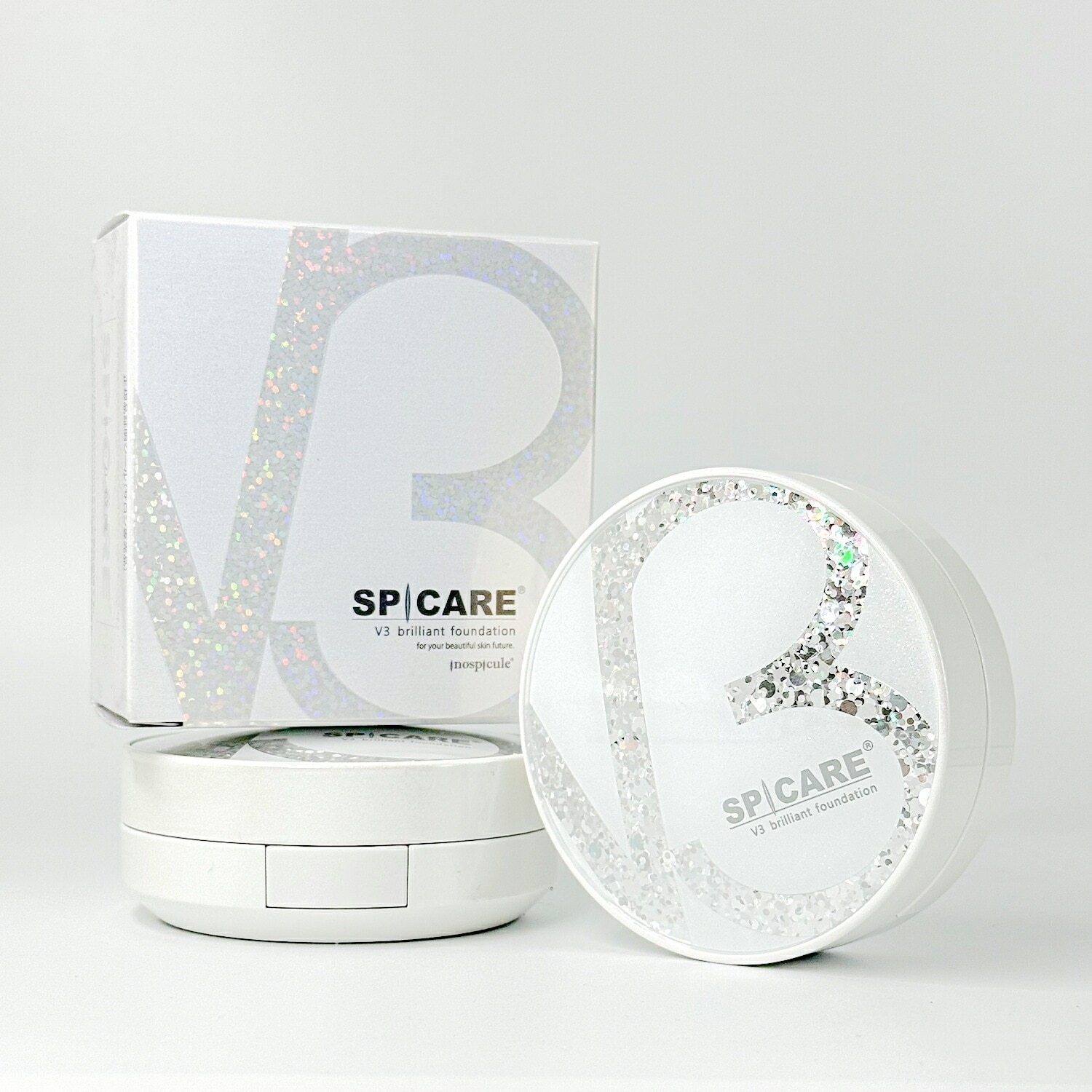 【即納】【LOT番号あり国内正規品】V3ブリリアント ファンデーション 本体 15g クッションファンデーション【4595641858289】