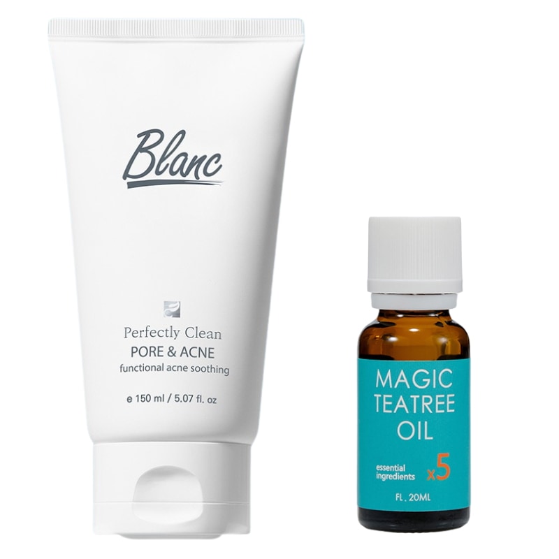 【集中ケアセット】　ネイチャー マジックティーツリーオイル ＋ アクネクレンジングフォーム セット　ニキビケアニキビトラブル