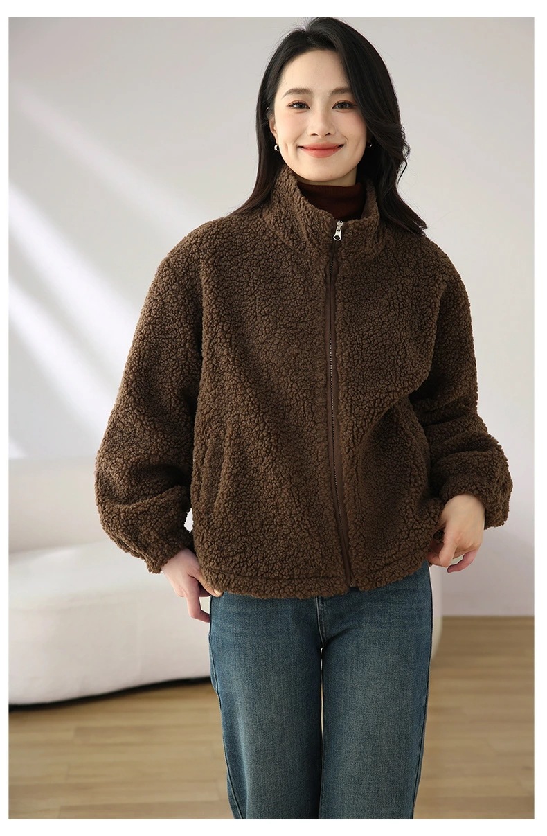 【SNS大人気】秋冬物　レディース　 カーディガン　 体型カバー プルオーバー ふわふわ あったか 防寒 春 秋 冬　　　コート　アウター 　ショート丈　 体型カバー 20代 30代 　40代　50