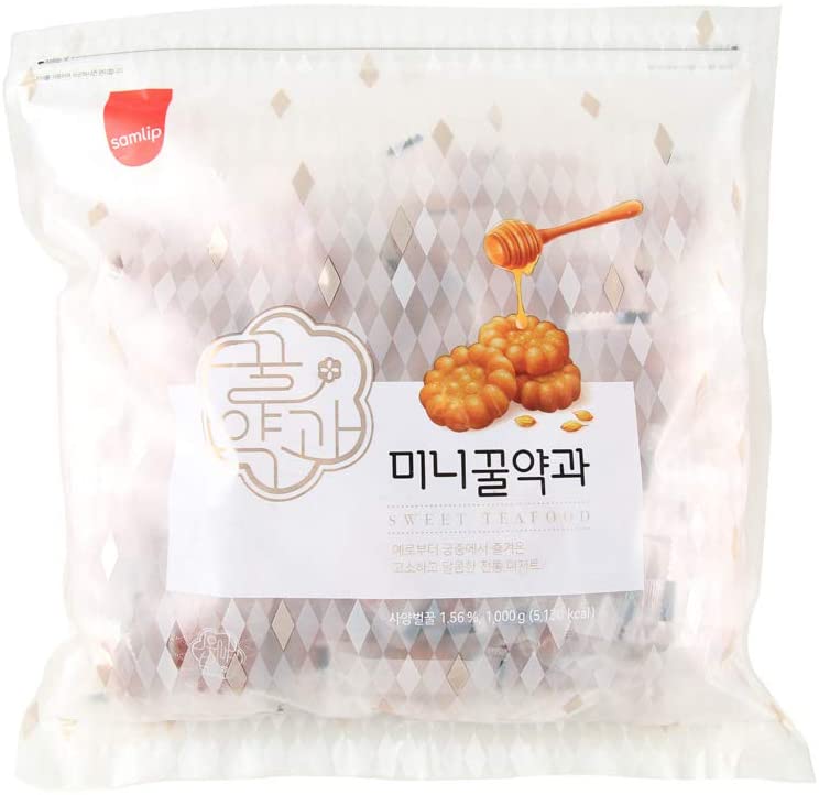 開店祝い 1kg ミニ薬菓(ヤックァ) Samlip] / [サムリプ / 韓国伝統菓子 / 韓国食品 韓国スイーツ