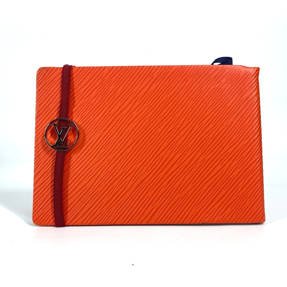 ノートブック GI0275 横型 エピ メモ帳 ステーショナリー エピレザー オレンジ