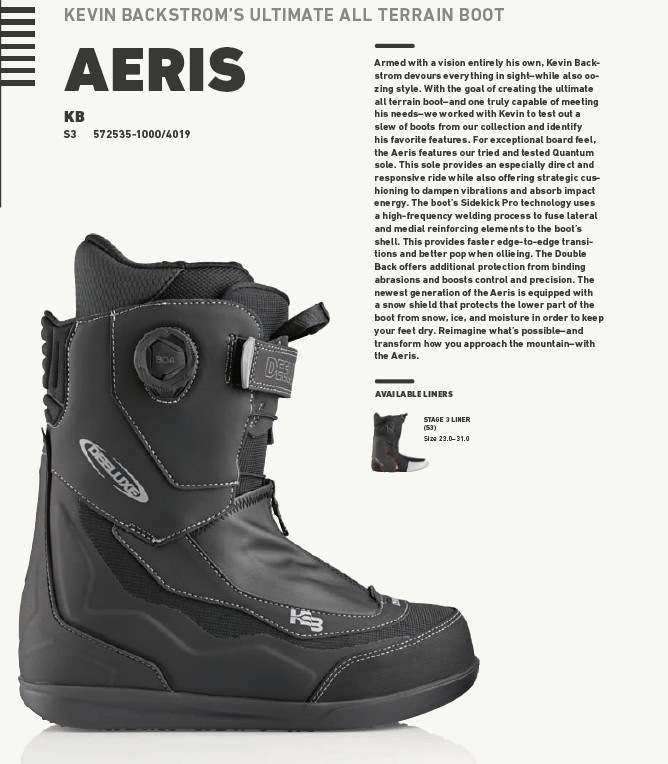 新品未使用 25-26 DEELUXE BOOTS AERIS S3 KB 23.5CM 土日祝発送OK 20