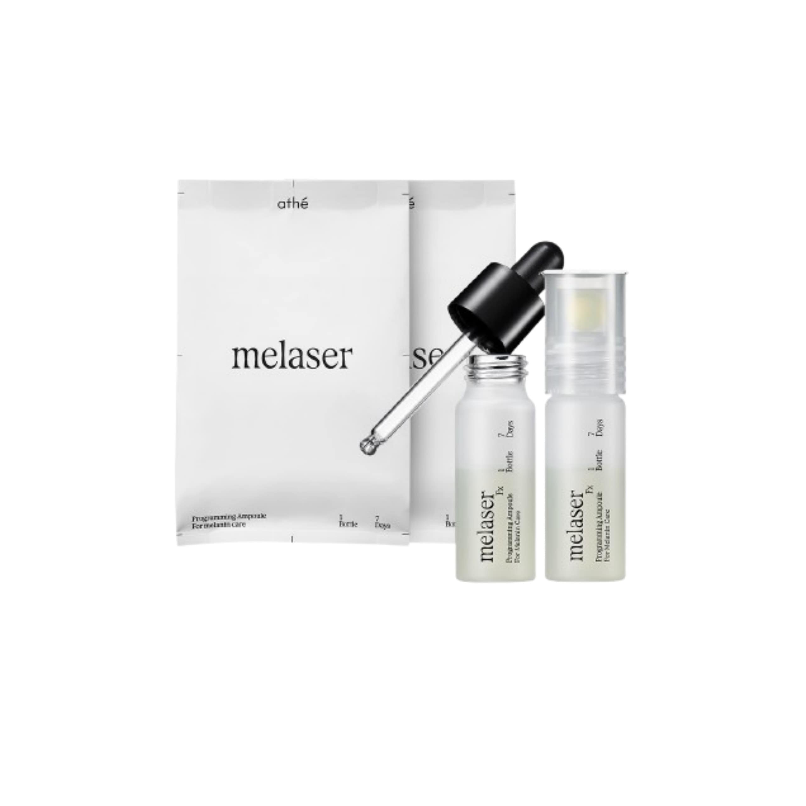 [25SS/New]メルレーザー プログラミング アンプル 14日 ルーチン (2本) #ビタブーストショット #EGF+パンテノール #スピキュール #イギリス産純粋ビタミンC 30%