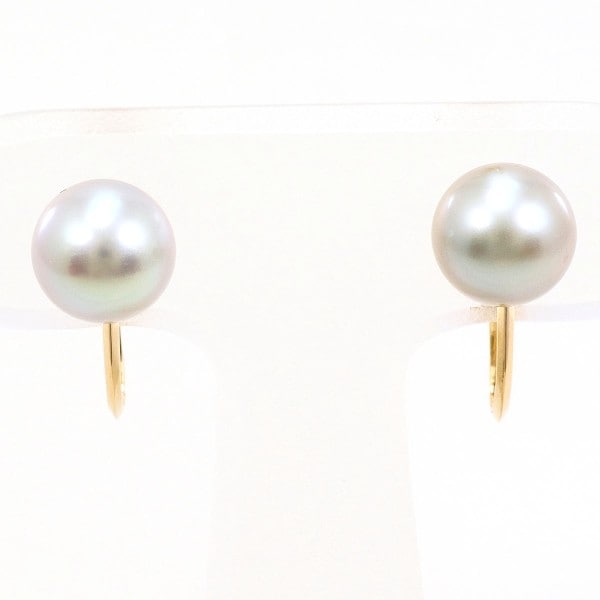 K18 18金 YG イエローゴールド イヤリング パール(真珠) ジュエリー 中古