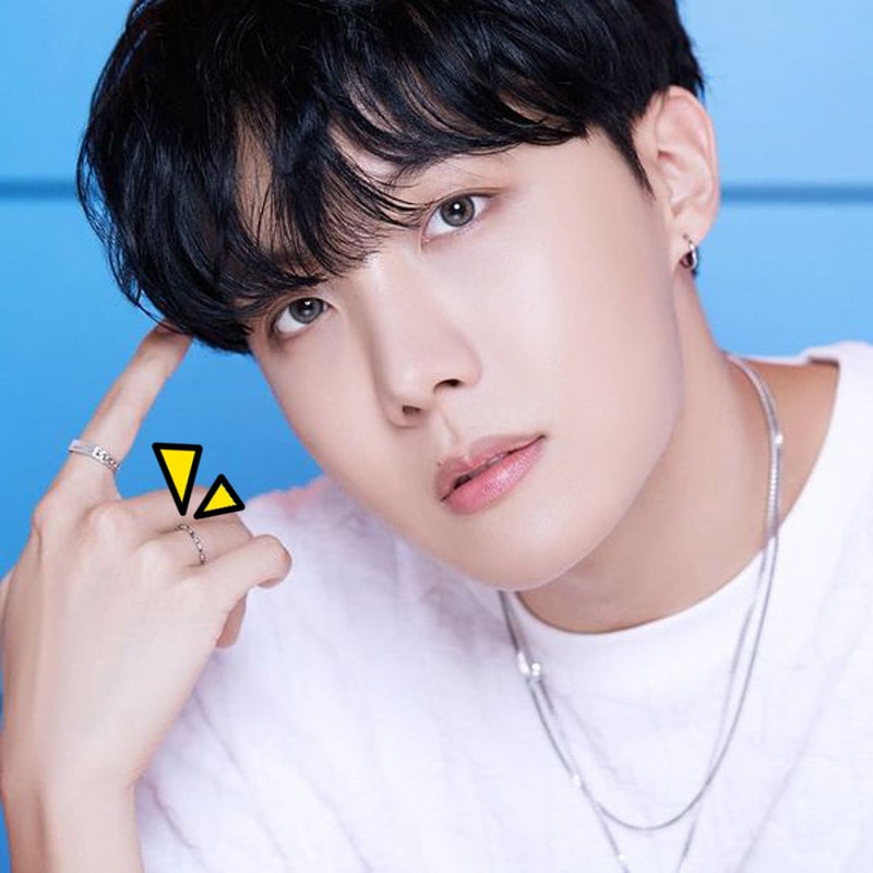 BTS ホソク 着用 指輪 R382 jhope リング