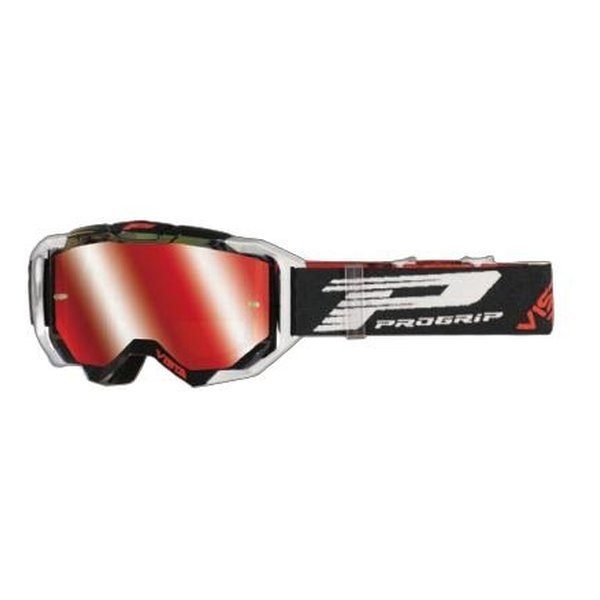 VISTA LINE ミラーゴーグル BK/WH PG3303VM-BK/WH