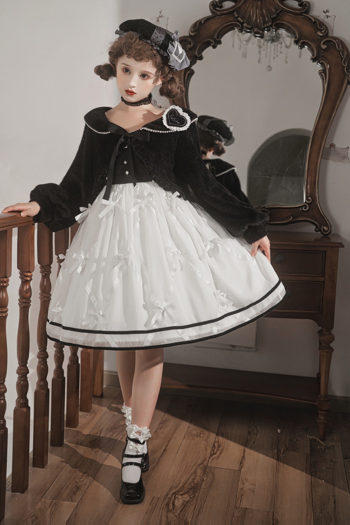 ロリータ キョンシー服 洋服 ワンピース かわいい ドレス 仮装 コスチューム