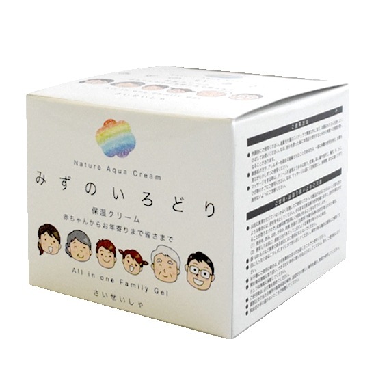【2セットまとめ売り】彩生舎 ナチュールアクアクリーム 水の彩 みずのいろどり 保湿クリーム 200g オールインワン 保湿 ジェルクリーム