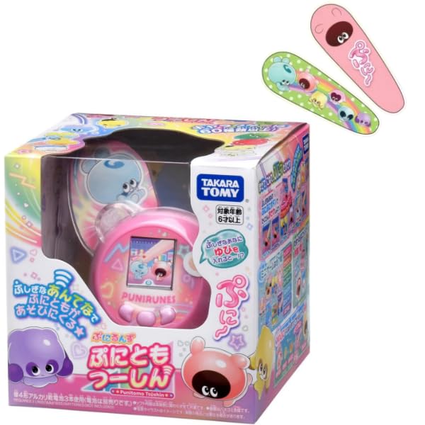 タカラトミー ( TAKARA TOMY ) ぷにるんず ぷにともつーしん ピンク ＋ ぷにるんずヘアピン1セット2個付き