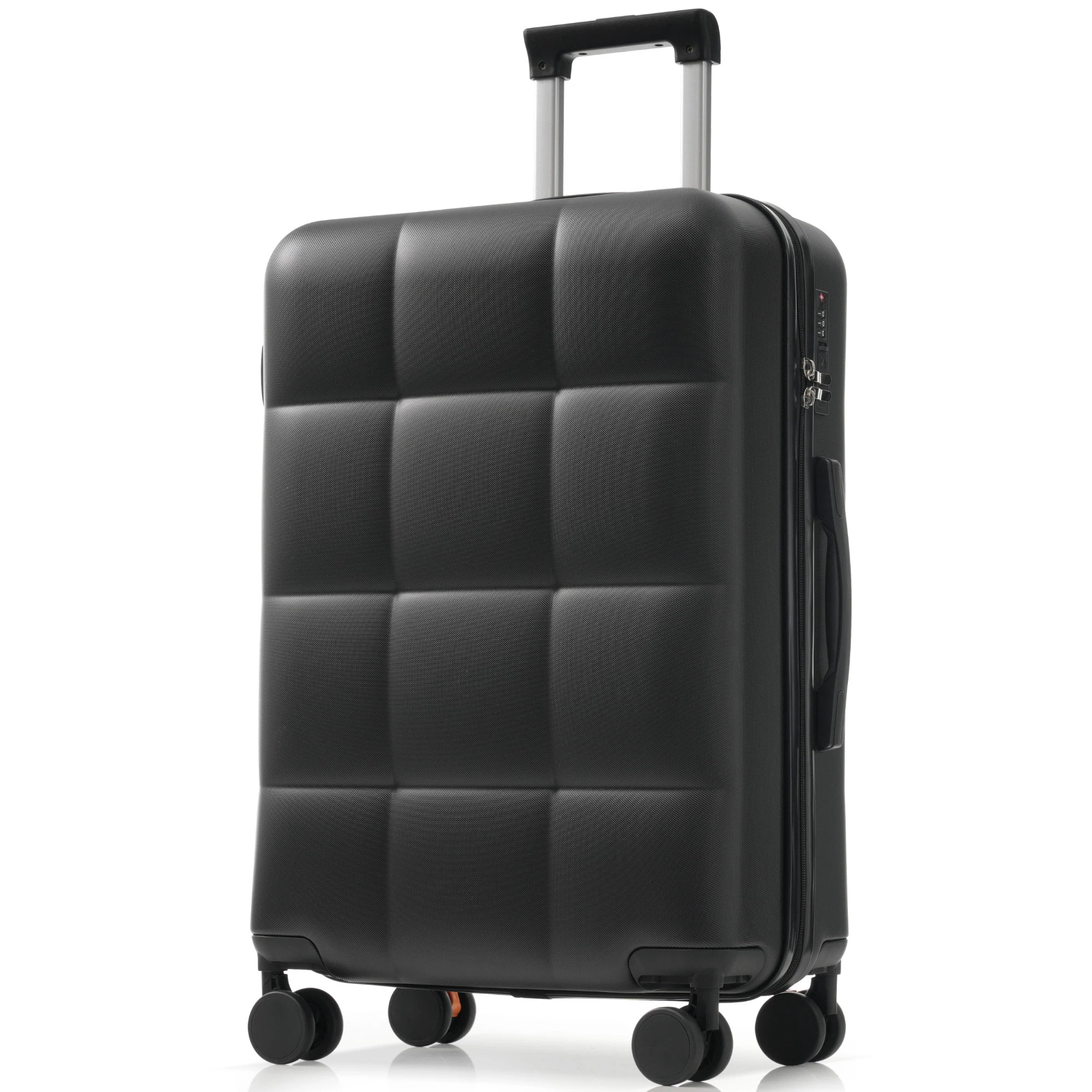 【219】スーツケース キャリーバッグ キャリーケース Mサイズ 小型 超軽量 ファスナー式 TSAロック搭載 フック機能付き 360度回転 旅行 おしゃれ 人気色