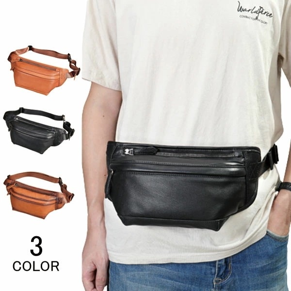 新品 斜め掛けバッグ メンズ 天然牛革 ボディバッグ レザー ワンショルダーバッグ ウエストポーチ 本革 厚手 高級感 上品 多機能 自転車 カジュアル 遠足 旅行 通勤 aaa