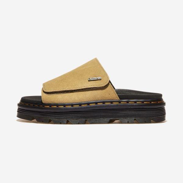 Dr.Martens ジェブジャック スライド - SAVANNAH TAN EH SUEDE
