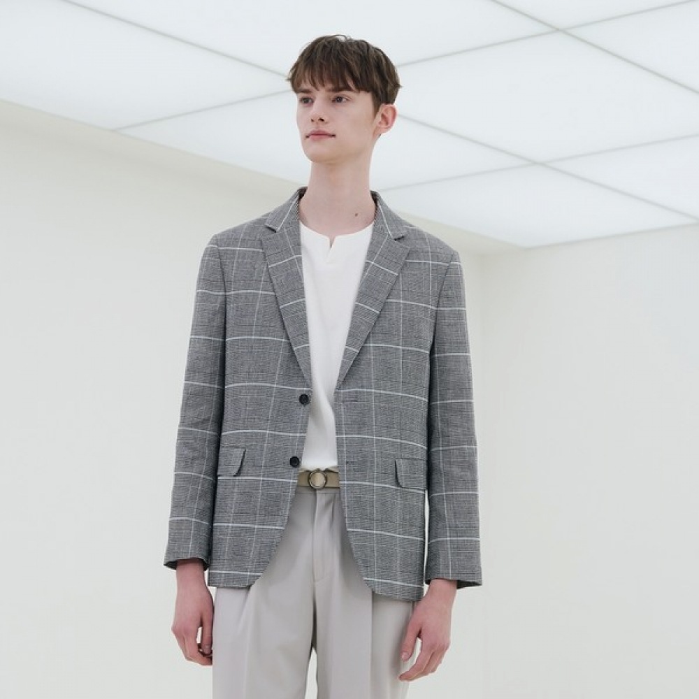 (マインドブリッジ) グレンチェックジャケット MXJK3110