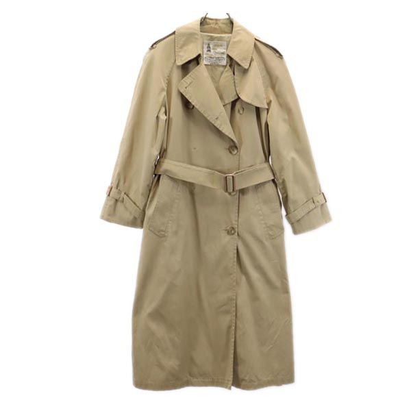 80s USA製 ヴィンテージ トレンチコート 8 ベージュ レディース 5,094円