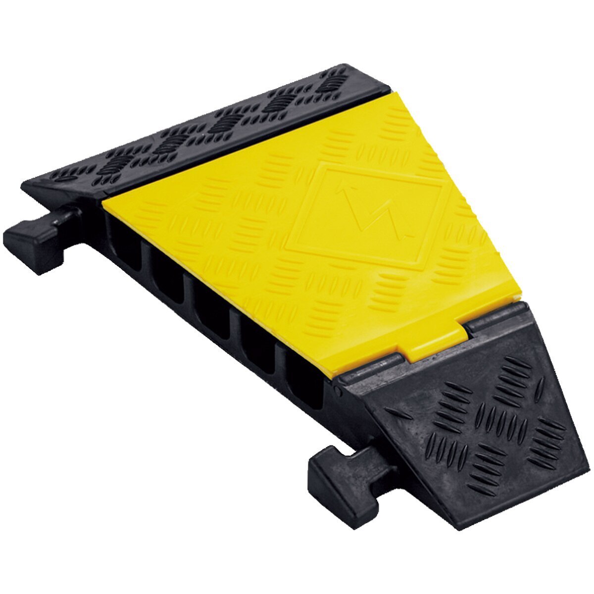 ケーブルプロテクター 5系統タイプコーナー用 31505.5cm ケーブル プロテクター 5系統タイプ コーナー用 ケーブルガード 5系統 5列タイプ 5列 頑丈 エコ 車両通行可 法人限定