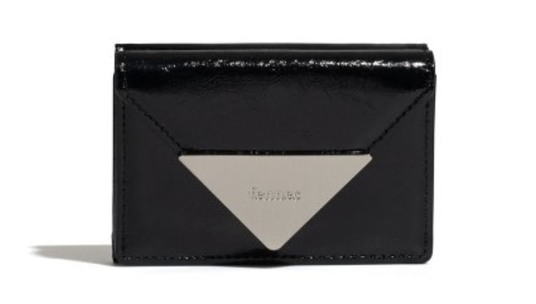 CRINKLE TRIANGLE TRIPLE WALLET D(8COLOR)