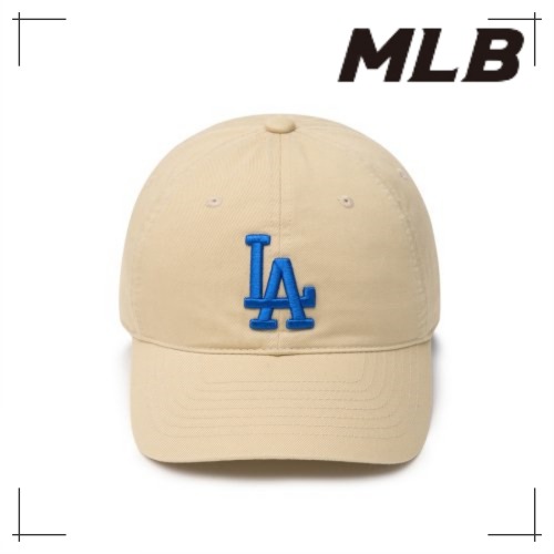 MLB公式正規品 キャップ Ace Unstruck Ball Cap LA (Beige)