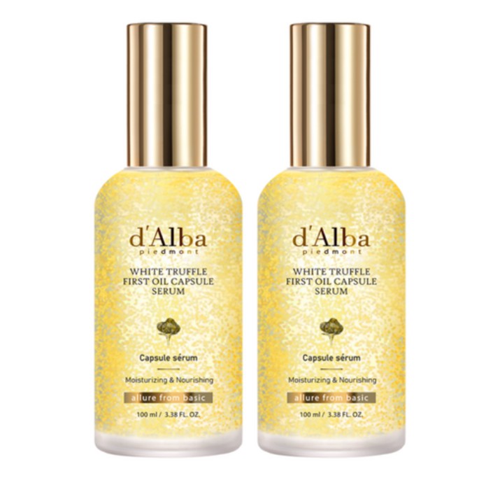 ホワイトトリュフ ファースト オイルカプセル セラム, 100ml × 2本セット
