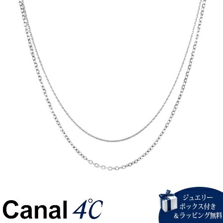4cc516641【送料無料】【ラッピング無料】カナルヨンドシー Canal 4℃ カナル4℃ ステンレス ネックレス ブランド 正規品 新品 ギフト プレゼント 人気 おすすめ 誕生日 記念日 ク
