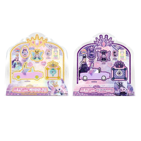 プリンセス キャッチ チニピング プリンセス ダイアナピン エクリプスピン 2点セット ティニピング フィギュア ぬいぐるみ おもちゃ