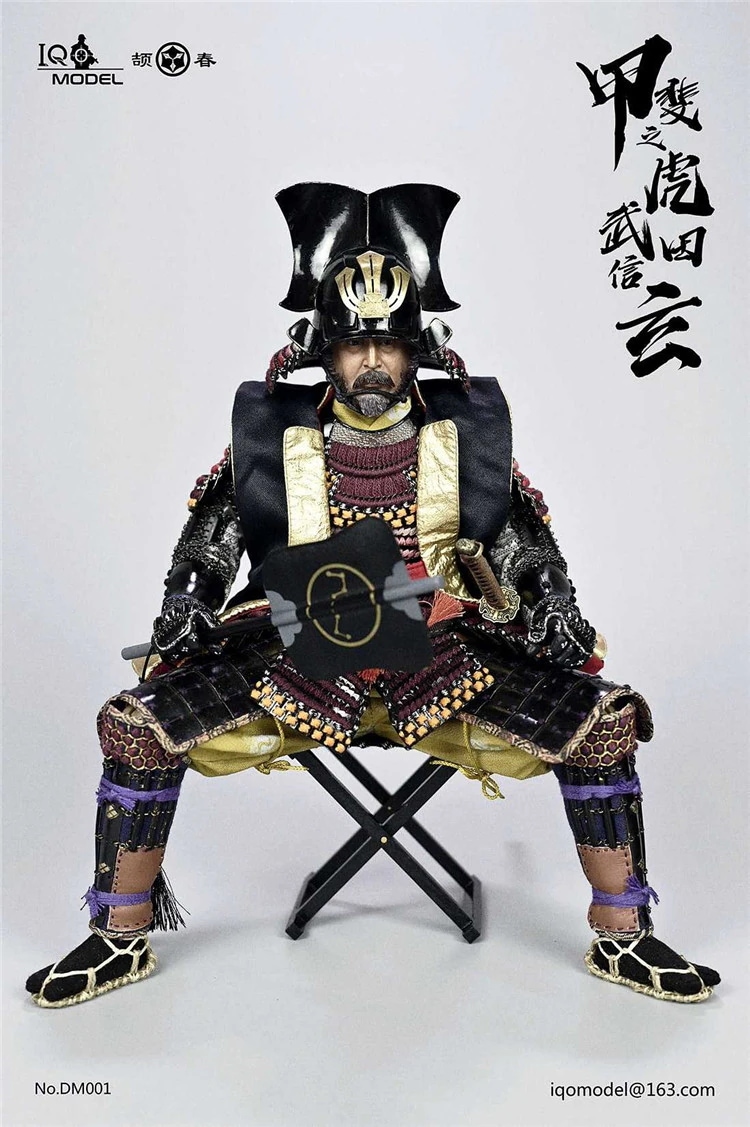 SALE!新品未開封頡春工作室 IQO MODEL 1/6 甲斐の虎 武田信玄 風林火山 フル可動 フィギュア ホットトイズ IQOMODEL DM001 TOYS