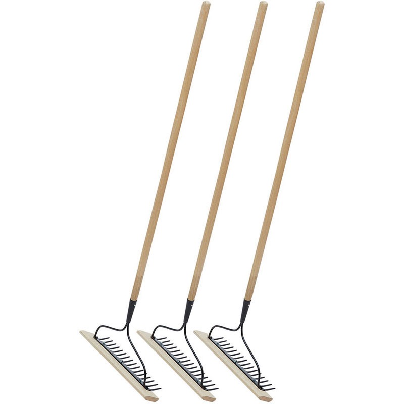 UNIX(ユニックス) グランドサポートマルチレーキ3本セット 野球＆ソフトボール 器具 (bx7902)