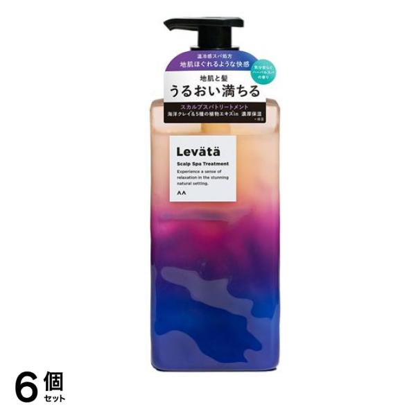 Levata レバタ スカルプスパトリートメント 本体ポンプ 400g 6個セット