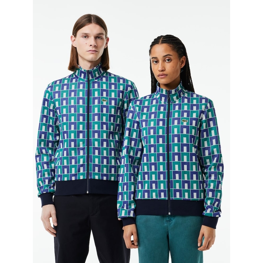 ラコステパブリックサマーパックジャカードトラックジャケット SH8646-54G IS8 Q2NSH8646-54GIS8