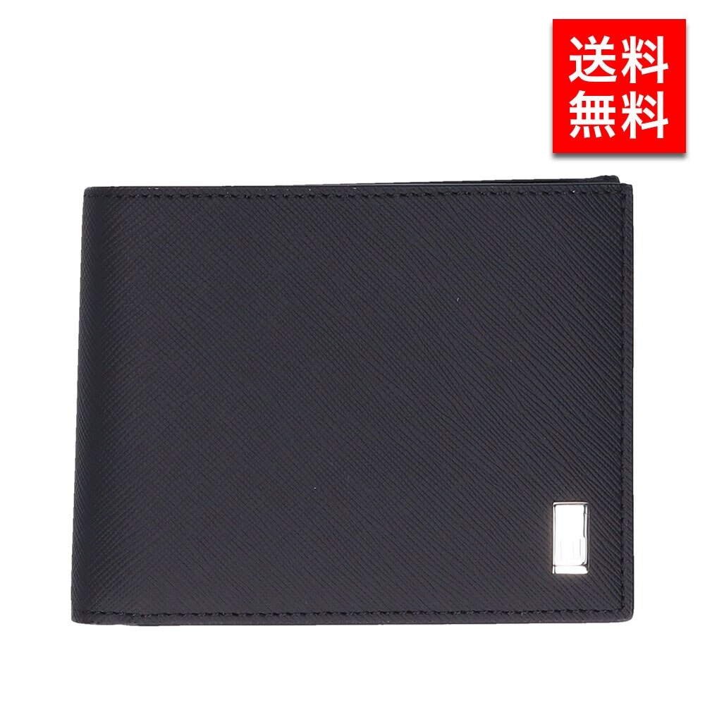 財布 二つ折り小銭入れ付き PLAIN 22R2P10PS001R 黒 メンズ 小物 ビジネス 人気 かっこいい おしゃれ 通勤 大学生 社会人 贈り物 プレゼント 父の日 ダンディ ブランド