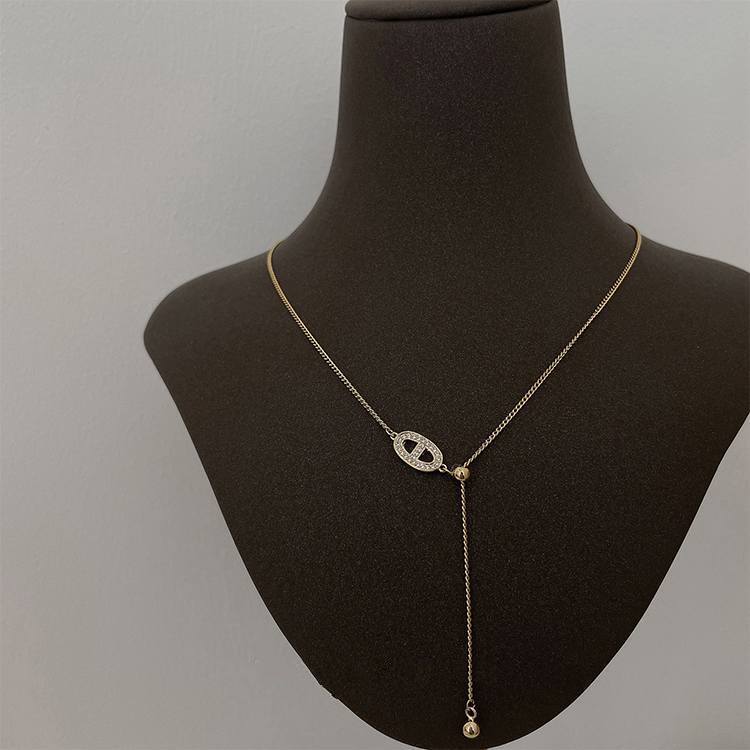アクセサリー ネックレス ペンダント チェーンネックレス 合金 金メッキ 銀メッキ かわいい 大人可愛い きれいめ 大人 上品 おしゃれ お洒落 大人女子 こなれ感 キュート ガーリー セクシー