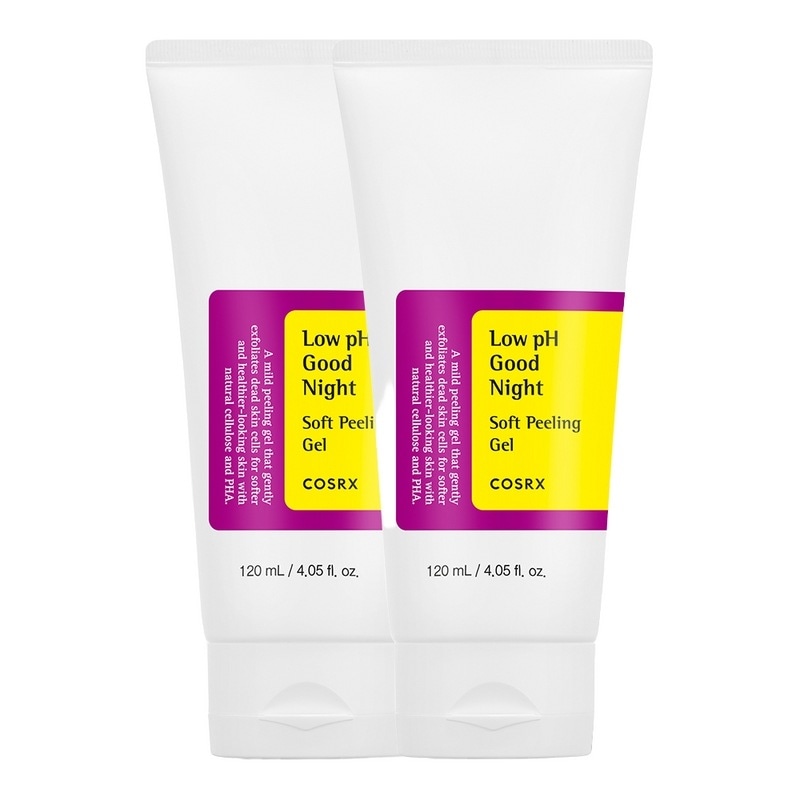 コースアルエックス弱酸性グッドナイトソフトピーリングジェル120ml2個