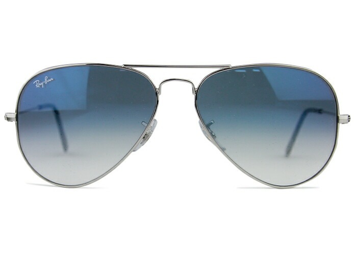 RB3025 003/3F AVIATOR LARGE METAL シルバー サングラス ダブルブリッジ ティアドロップ 正規品販売店 メンズ レディース UVカット